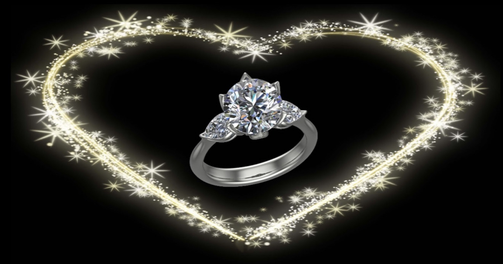 Годежен пръстен с диамант 0450R